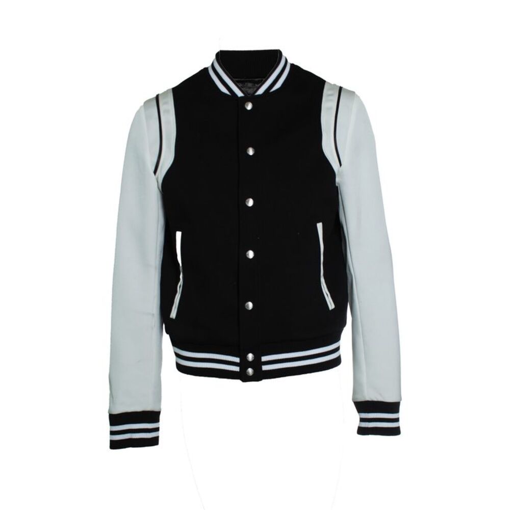 Balmain, Black and white bomber jacket